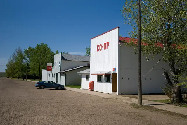 Co-op store on the main street